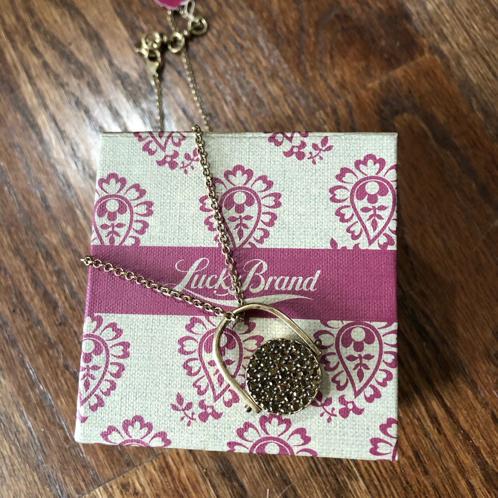 Brand New Lucky Brand Necklace With Tags